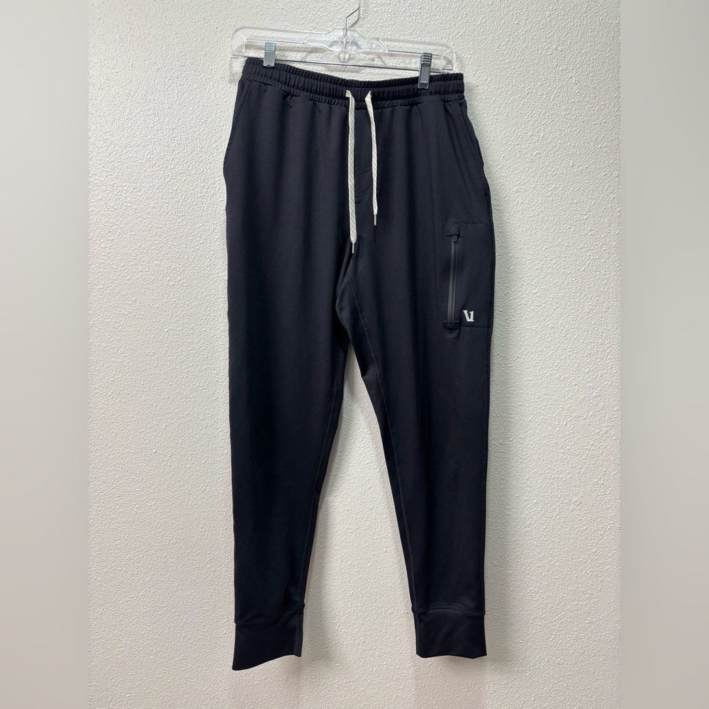 Vuori - Men’s Sunday Performance Jogger black pull on pants size S